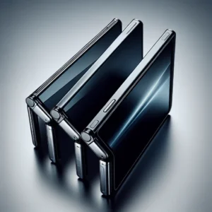 "Xiaomi Mix Fold 4 patent illustration showcasing innovative triple hinge design for enhanced foldable smartphone functionality."