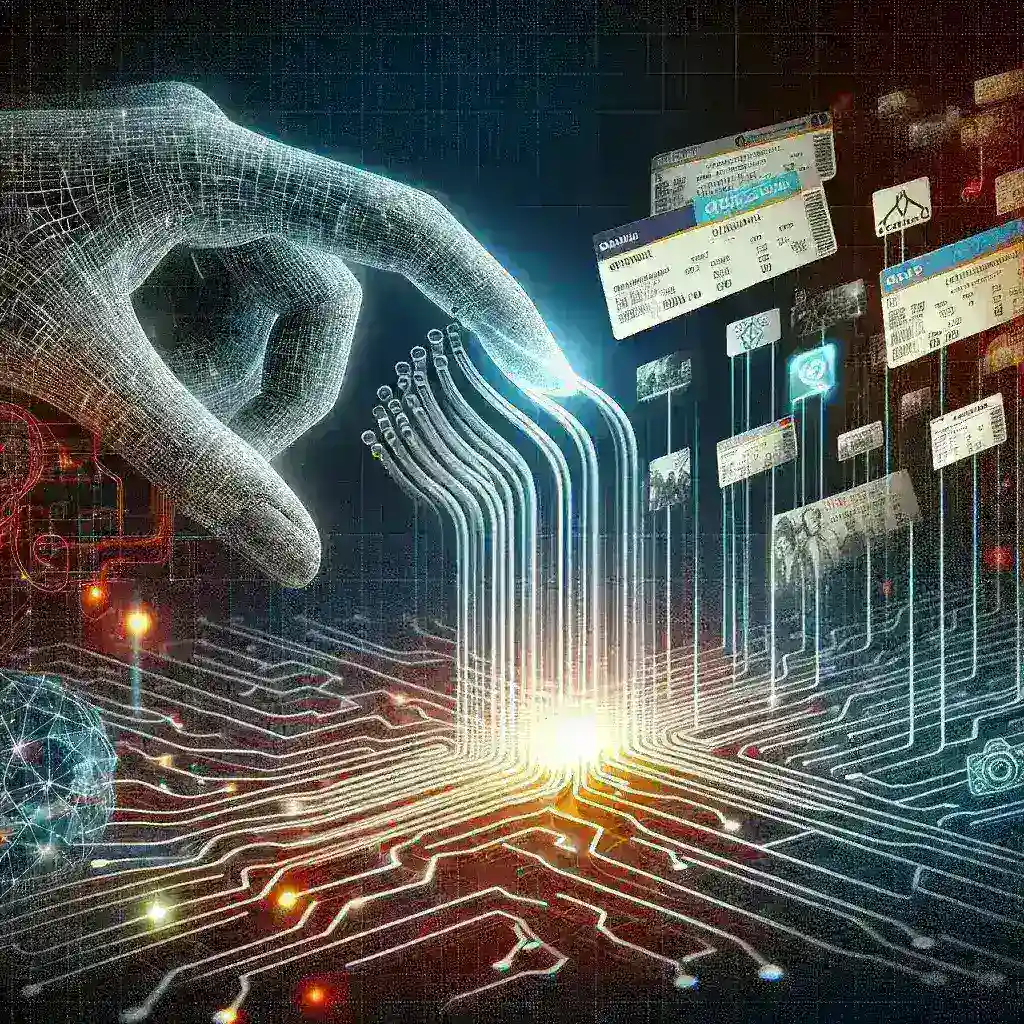 "Screenshot of a web scraping tool interface demonstrating data extraction from a ticketing platform, highlighting key event details such as date, venue, and ticket prices in an article about scraping event data."